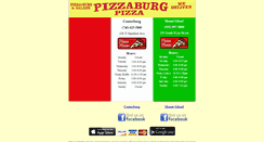 Desktop Screenshot of pizzaburgpizza.com